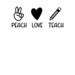 peach-love-teach-svg-quote-design