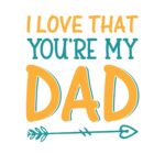 fathers-day-typography-tshirt-design