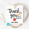 Screenshot_9 Teacher Appreciation Gift Tags Thank You Teacher Gift Tag Cookie School Printable Tags Editable Canva Template Instant Digital Download